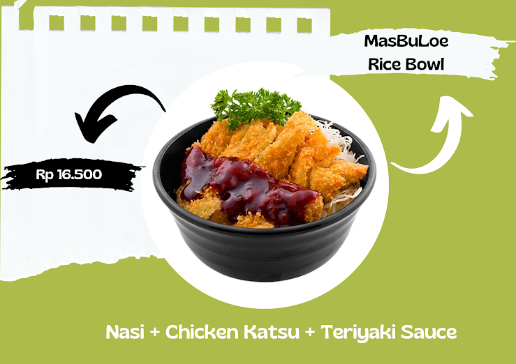 MasBuLoe Chicken Katsu Teriyaki