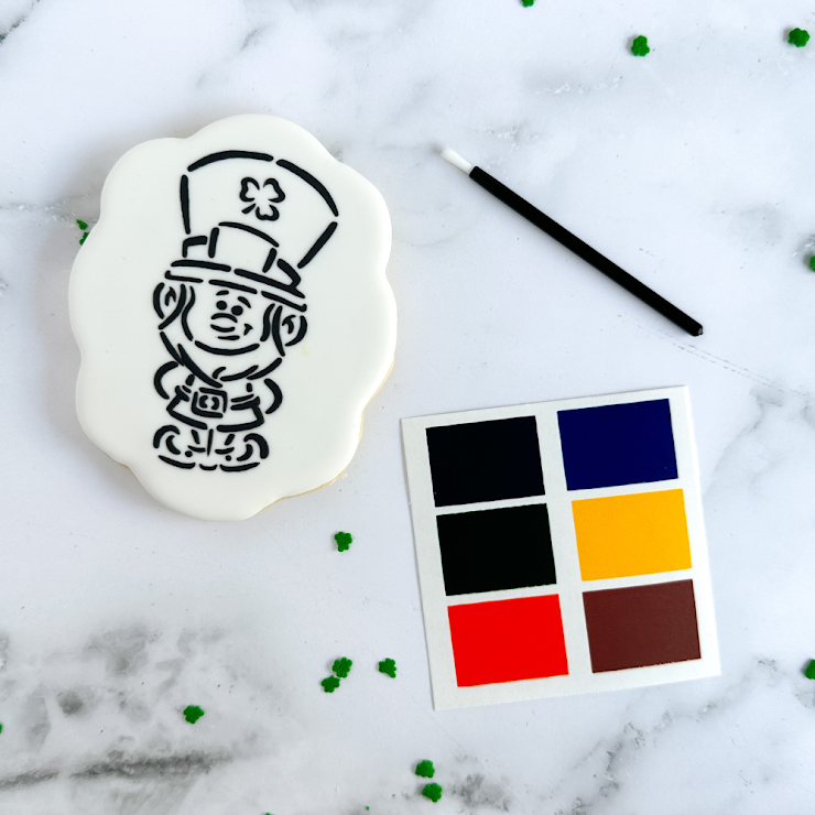 Paint-Your-Own-Cookies: Leprechaun