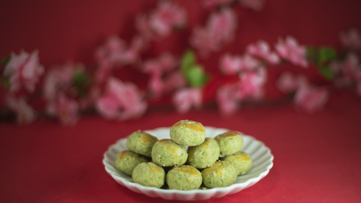 Green Pea Cookies