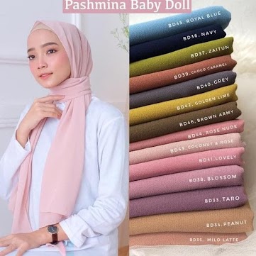 Hijab Pashmina Babydoll