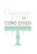 Capriccio Cake Pops  Home