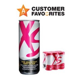 XS Energy Drink Pink Grapefruit Fiery Blaze 