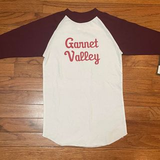 Maroon & White Baseball Shirts: Youth Sizes