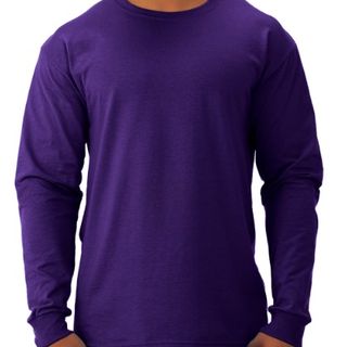 Purple Long sleeve t-shirt with 543G Logo