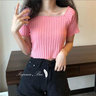 Ruffle top PINK