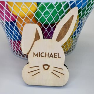 Bunny With Name Engraved