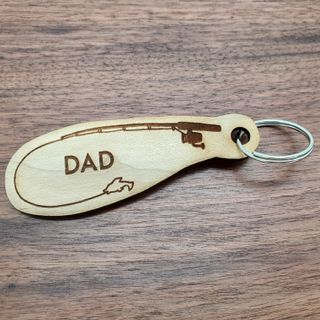 Fishing Pole Keychain