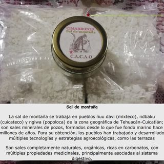 Sal de montaña 500 gr