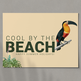 Cool by the Beach Greeting Card