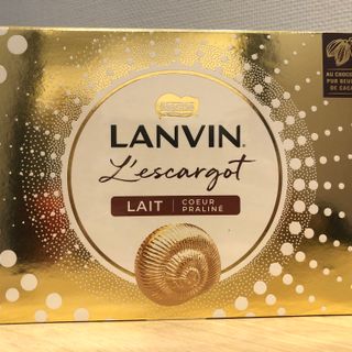 Lanvin Boîte Escargot Lait cœur praliné 