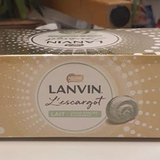 Lanvin Boîte Escargot Lait cœur praliné amande