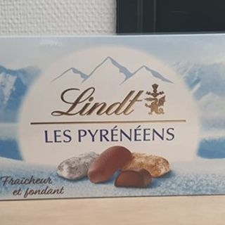 Lindt Pyrénéens Boîte Rectangle Lait et Noir