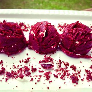 Red Velvet White Chip Cookie Cakesicle Image