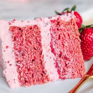 Strawberry Cakesicle