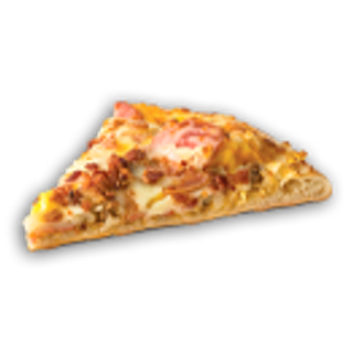 Breakfast Pizza Slice