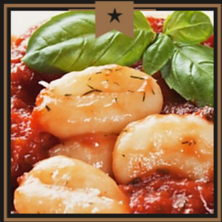 Gnocchi with Tomato Sauce Pata