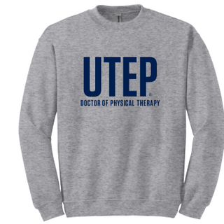 Grey UTEP DPT Crew Neck Sweatshirt