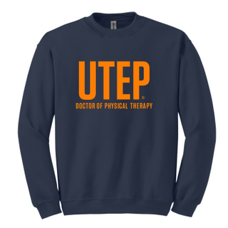 Navy UTEP DPT Crew Neck Sweatshirt 