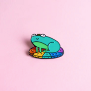 Frog (rainbow) (ally friendly)