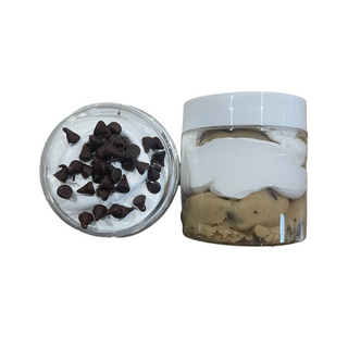 Chocolate Chip Cookie Dough Fluff Jar (4oz)