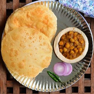 2 Poori with one Subji