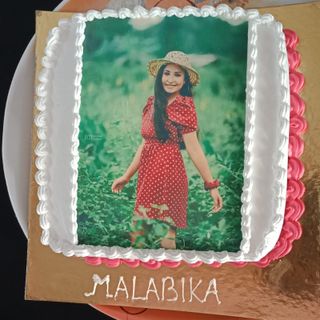 Photo Print Cake