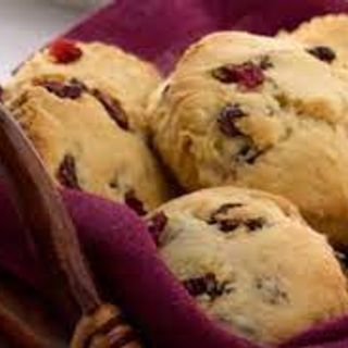 Lemon and Cranberry Scones