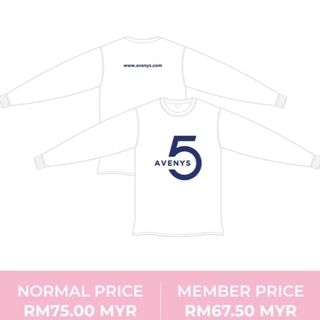 T-shirt -Long Sleeve (White)