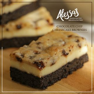 Chocolate Chip Cheesecake Brownies Box of 18