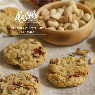 Cranberry Pistachio Cookies Box of 18