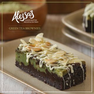 Green Tea Brownies Box of 18