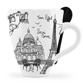 MUG035 - MUG SPOON PARIS NAIF #5991