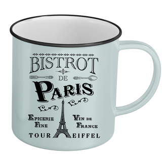 MUG046 - MUG RETRO GM BISTROT CHIC BLEU #6936