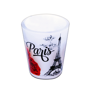 VER003 - VERRE DEPOLI PARIS ROSES PM #6268