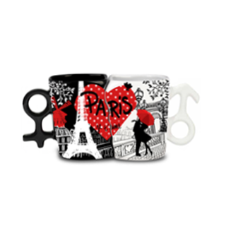 COU008 - MINI COUPLE MUG PARAPLUIE #3297