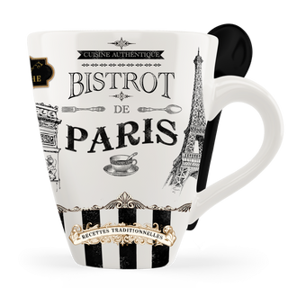 MUG024 - MUG SPOON BISTROT CHIC #5977