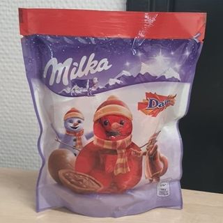 Milka Œufs fourré daim