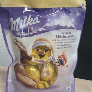 Milka Œufs fourré lait noisette