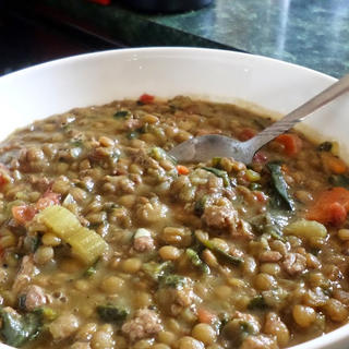 HIGH PROTEIN LENTIL SOUP