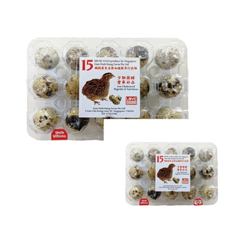 Quail Eggs  (15 eggs/tray x 2) 