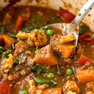 Indian Curried Veggie Stew🌱