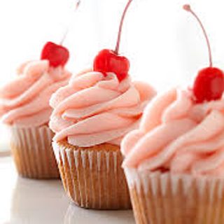 Cherry Almond Vanilla Cupcakes