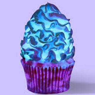 Neon Galaxy Cupcakes - 