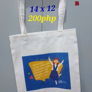 Katcha Bag B (Canvass Tote Bag B)