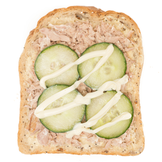 Grain Bread - Tuna Mayonnaise & Cucumber