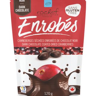 Canneberges chocolat noir 120g. 