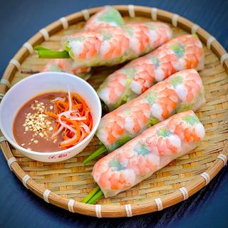 Individual Vietnamese Spring Rolls  Image