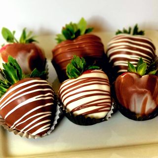 Dipped Strawberries Image