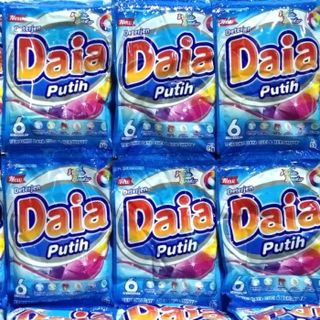 Daia Powder Putih Sachet, 53 Gr