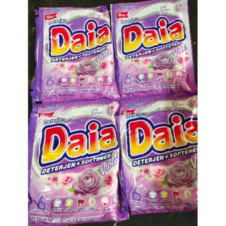 Daia Powder + Softener Violet Sachet 53 gr